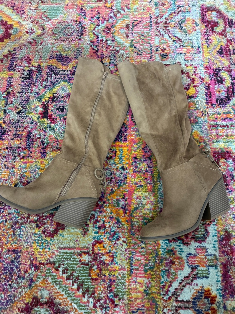Seychelles tall faux suede boots